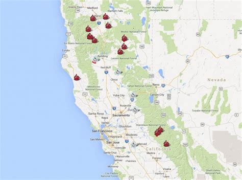 Washington State Fire Map - Printable Map