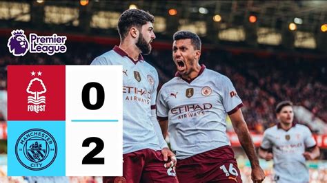 Nottingham Vs Man City Tadi Malam Hasil Liga Inggris Tadi Malam