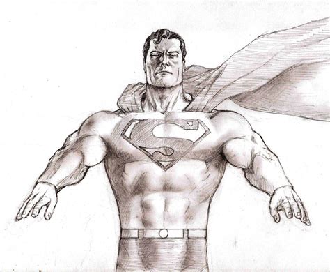 Superman Pencil Sketch by Nick-Perks on DeviantArt