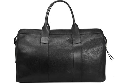 Small Leather Duffle - Handmade Leather Bag · Lotuff Leather