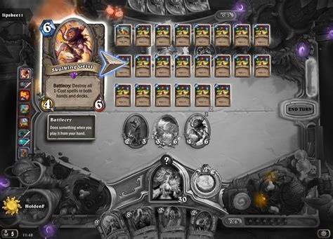 A skulking geist interaction you don't see every day : hearthstone