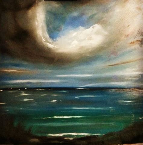 Seaside | Painting, Oil painting, Seaside