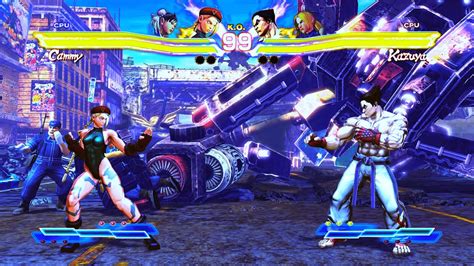 Cammy Chun Li Vs Kazuya Nina Hardest Street Fighter X Tekken