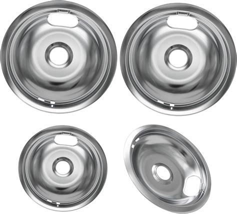 Amazon SANYCASA W10196405 W10196406 Electric Stove Drip Pans