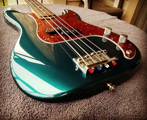 Custom Paint P Bass Bass Guitar Bass Guitar Notes Custom Bass Guitar