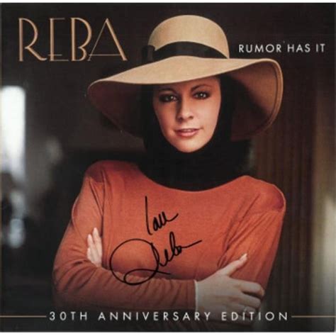 Athlon Sports CTBL-029331 Reba Mcentire Signed 2020 Rumor Has It 30th ...