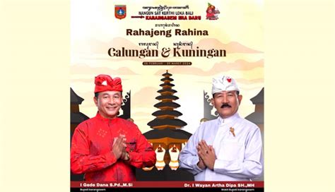 NUSABALI Sampaikan Selamat Hari Galungan Dan Nyepi