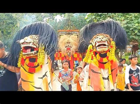 Meriah Kirab Barongan Blora Dan Reog Ponorogo Klono Mustiko Joyo