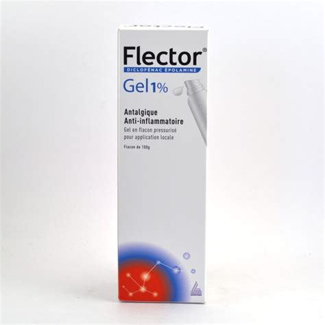 Flector Gel 1 Diclofenac Antalgique And Anti Inflammatoire Flacon