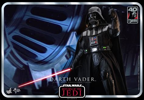 Star Wars Return Of The Jedi Darth Vader Figure By Hot Toys The Toyark News