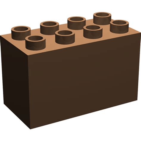 LEGO Brown Duplo Brick 2 X 4 X 2 31111 Brick Owl LEGO Marketplace