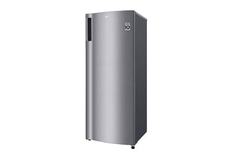 171l Vertical Freezer In Platinum Silver Finish Gn 304slbt Lg My