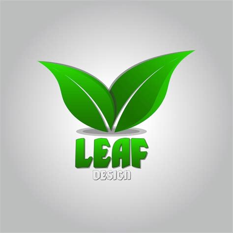 Premium Vector Leaf Logo Design