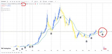 이더 주봉 도지 캔들 이후의 움직임 가상화폐 에펨코리아