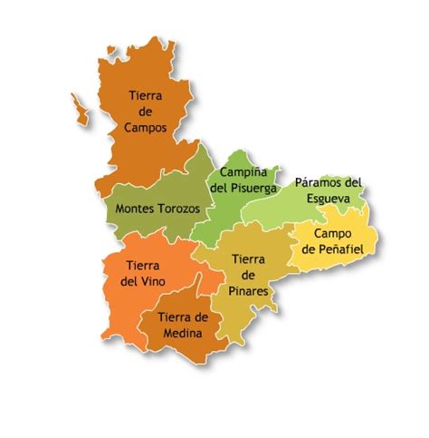 Mapa De Valladolid Provincia Municipios Tur Stico Carreteras De