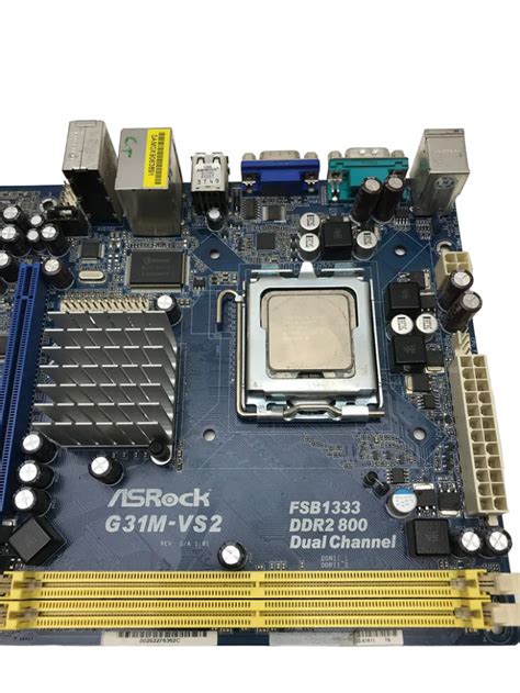 Материнская плата Asrock G31m Vs2 Lga 775