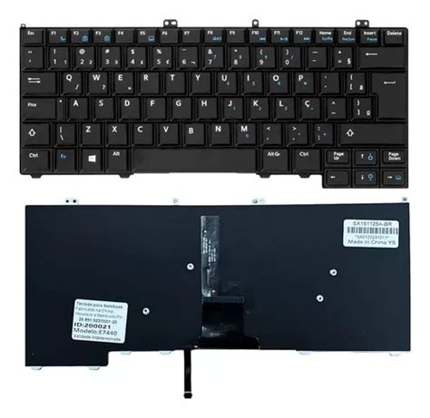 Teclado Compat Vel Dell Latitude E E E Novo Frete Gr Tis