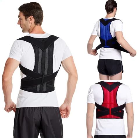 ♦adjustable Adult Corset Back Posture Corrector Therapy Shoulder Lumbar