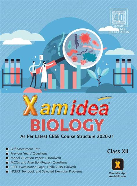 Xam Idea Biology Class 12 CBSE 2020 21 Examination By Xamidea