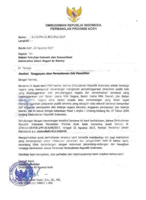 Detail Contoh Surat Pengaduan Ke Ombudsman Koleksi Nomer