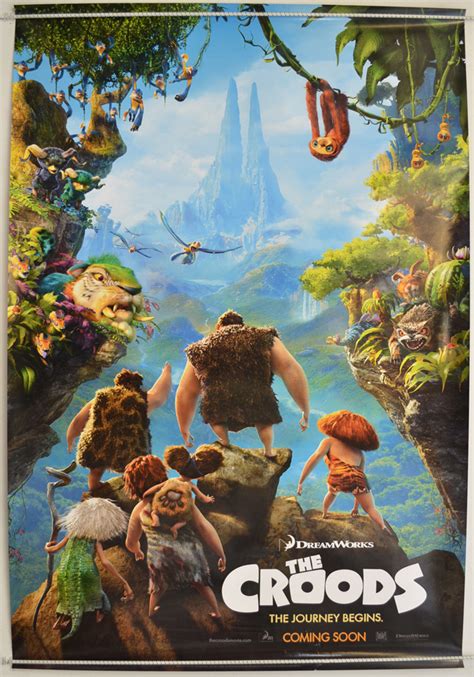 Croods The Teaser Advance Version Original Movie Poster