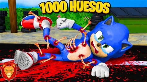 Le Rompo Todos Los Huesos A Sonic La Pelicula En Gta Sonic Movie