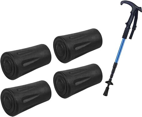 RY EARL 4 pièces Nordic Walking Pads Protecteur en Caoutchouc Embouts