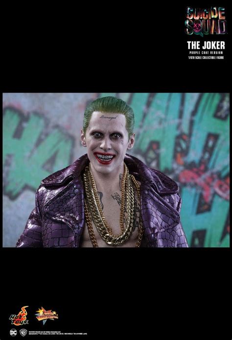 The Joker Purple Coat Version Aus Dem Film Suicide Squad Von Hot Toys Jared Leto MMS382