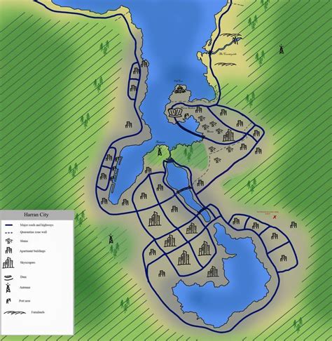 Overall Harran City Map Approximate R Dyinglight