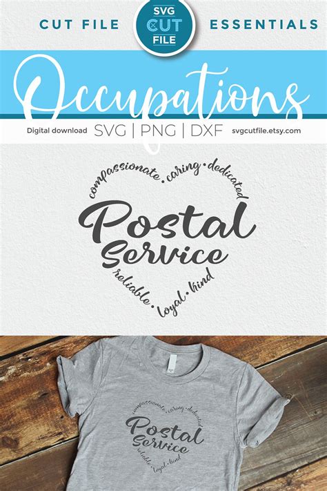 Postal Service Svg Post Office Svg Postal Worker Essential Etsy