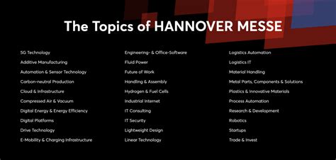 German Hannover Messe 2023 INDUSTRY NEWS German Hannover Messe 2023