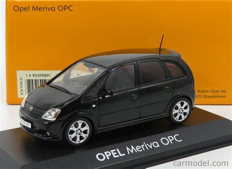 Minichamps Scale Opel Meriva Opc Black