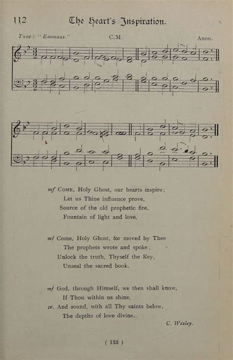 The Y M C A Hymnal Specially Compiled For The Use Of Men Come