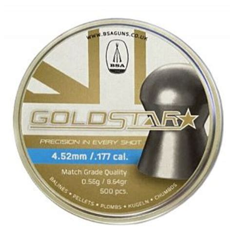 177 BSA Goldstar Precision Air Rifle Pellets Bagnall And Kirkwood