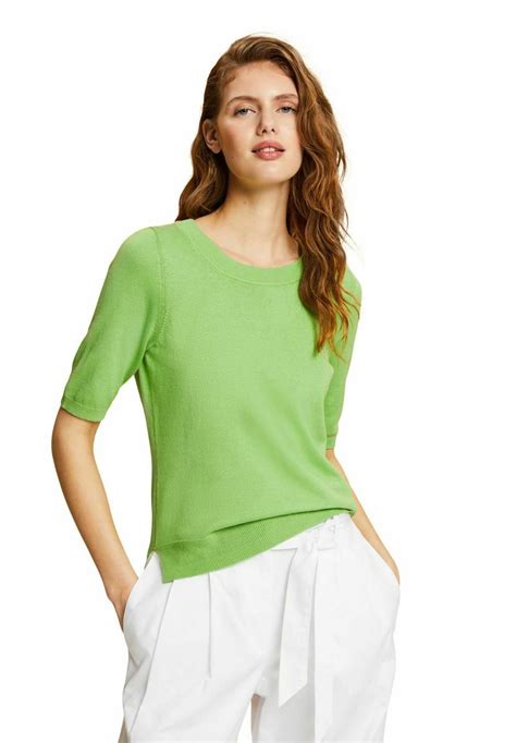 Esprit T Shirt Basic Green Grün Zalando Ch