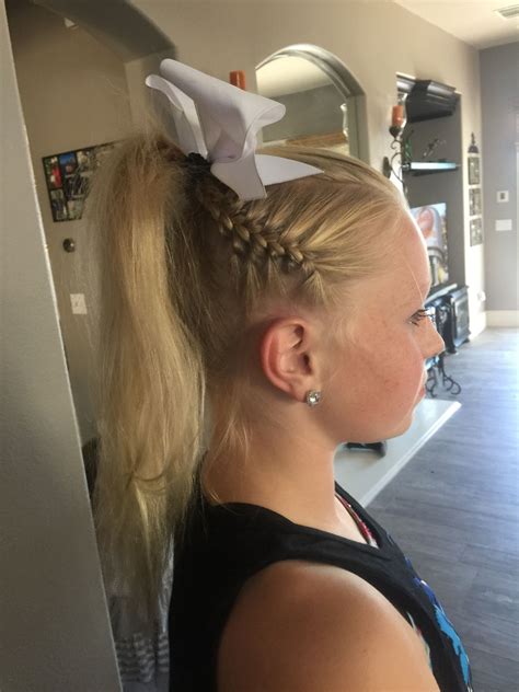 Cheer Hair Cheer Hair Competition Hair Bow Hairstyle