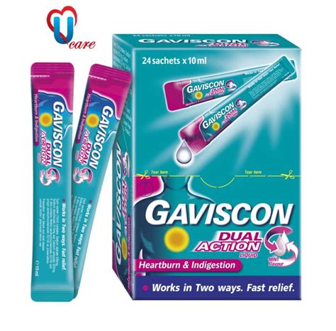 [exp 2025 26] Gaviscon Dual Action Normal Heartburn And Indigestion