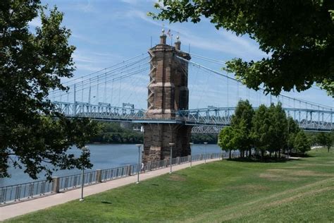 John A Roebling Bridge Historical Marker