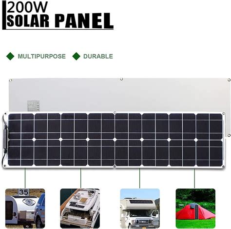 Solar Panel Watt Solar Battery Charger V Monocrystalline X