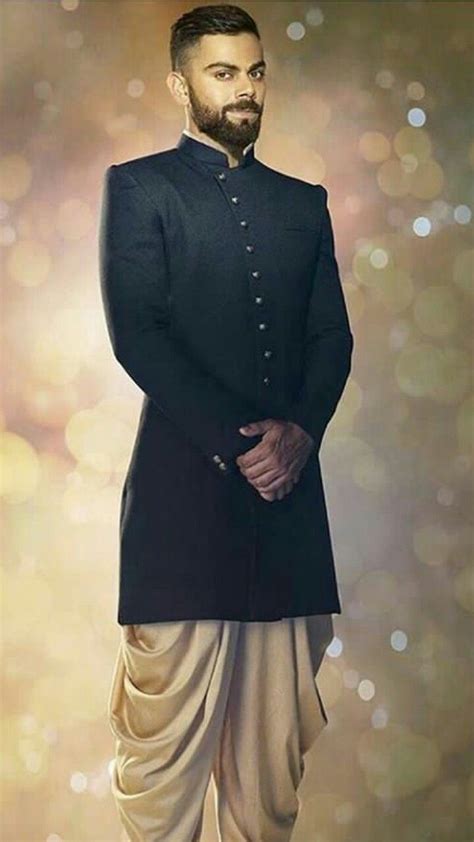 Virat Jaan Ameerhamza Shaikh Virat And Anushka Mens Kurta Designs