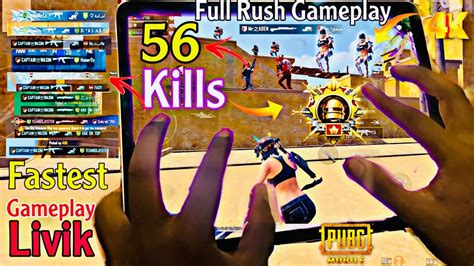 Fastest Reflex 56 Kills Livik Map 2matches Arabic Lobby Ipad Pro 90fps