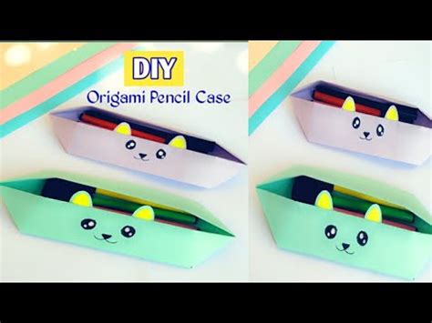 How To Make Pencil Case How To Make Pencil Case Without Glue