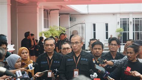 Hari Ini Dkpp Gelar Sidang Etik Dugaan Asusila Ketua Kpu