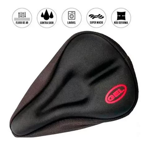 Capa Banco Bike Bicicleta Gel Anat Mica Spinning Selim Mercadolivre