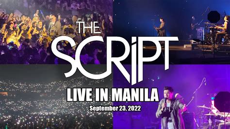 Full Concert The Script Live In Manila Youtube