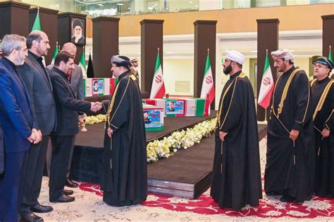 Official Omani Delegation Conveys His Majesty S Condolences To Iran S