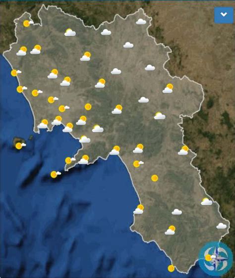 Meteo Salerno Oggi Mercoled Maggio Sereno Meteoweek