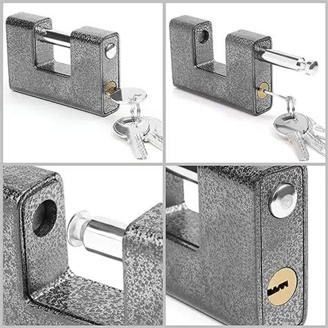 Shipping Container Locks - Heavy Duty Padlocks With 8 Keys (2 Pack ...