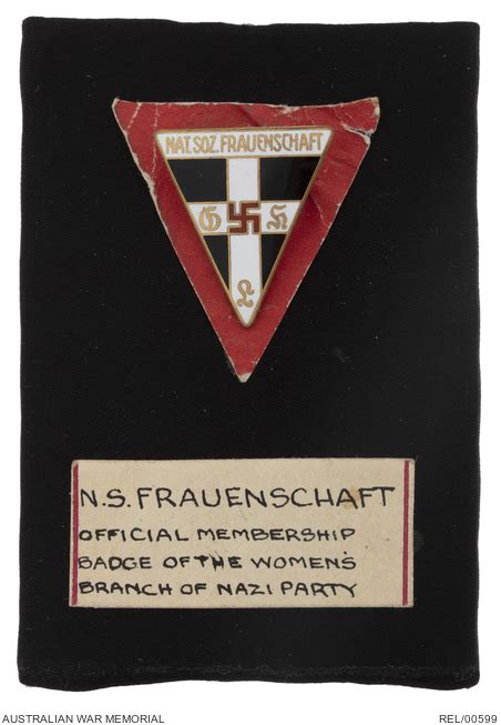 N S Frauenschaft National Socialist Womens League Official