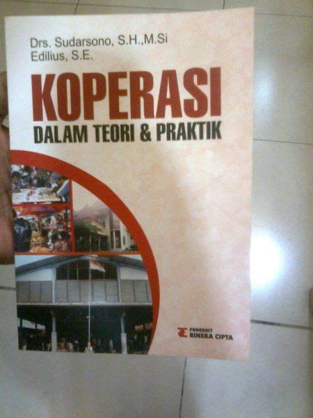 Buku Koperasi Dalam Teori Dan Praktek Edilius Lazada Indonesia